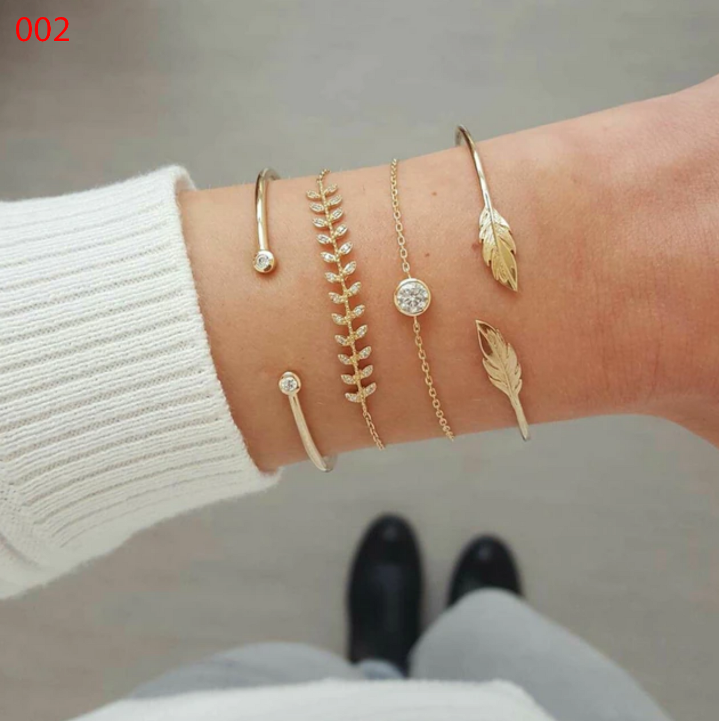 Colección de pulseras boho