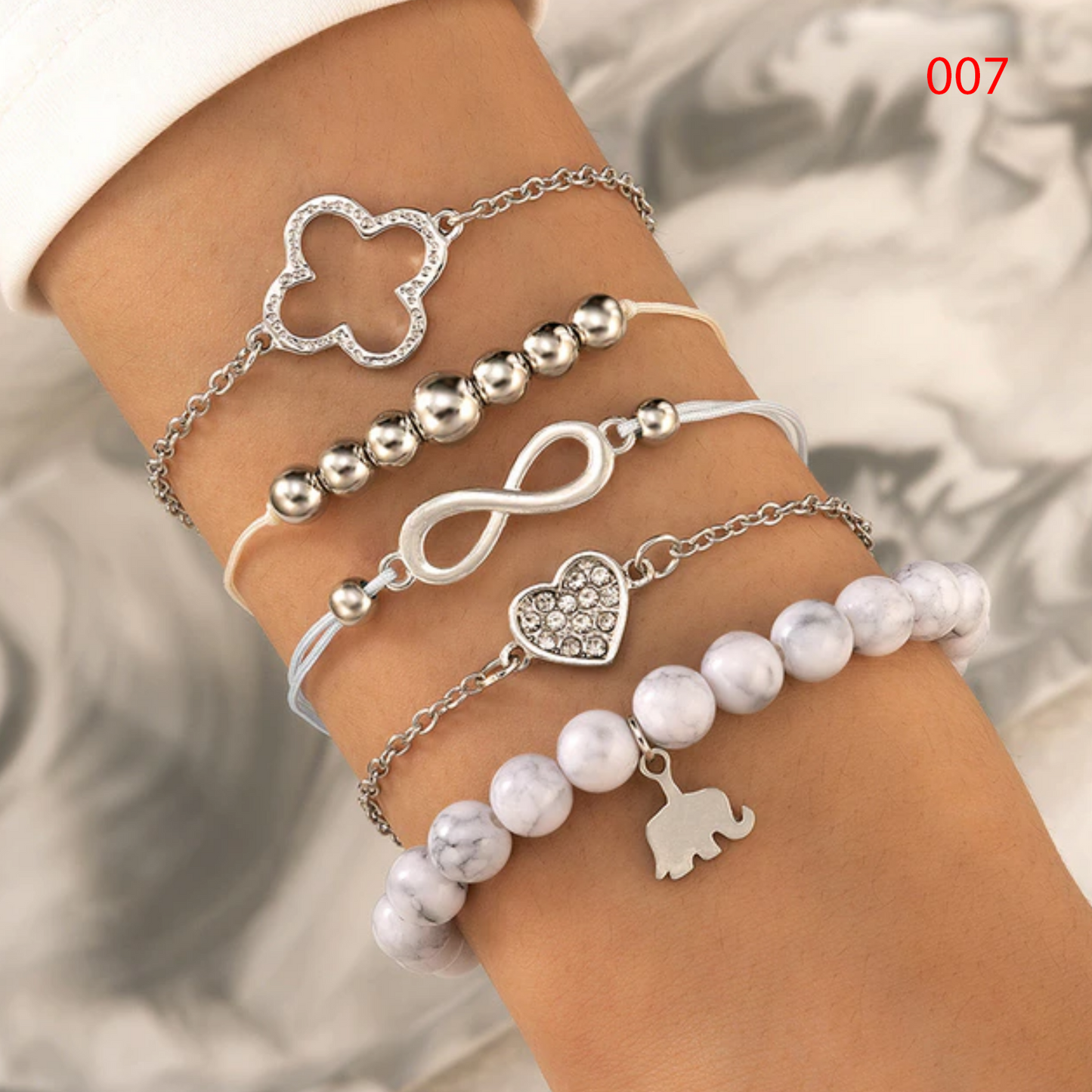 Colección de pulseras boho