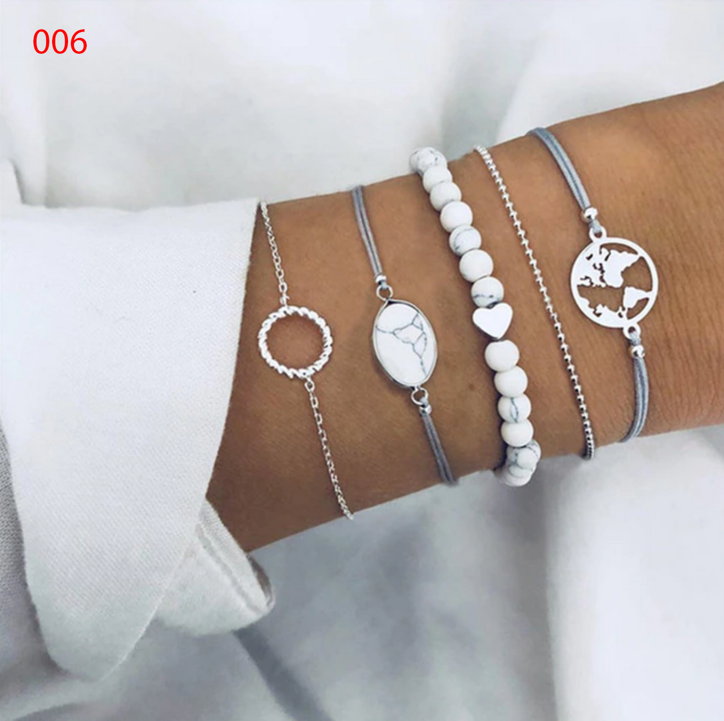 Colección de pulseras boho