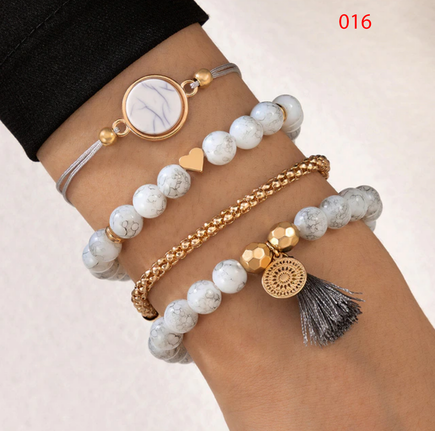 Colección de pulseras boho