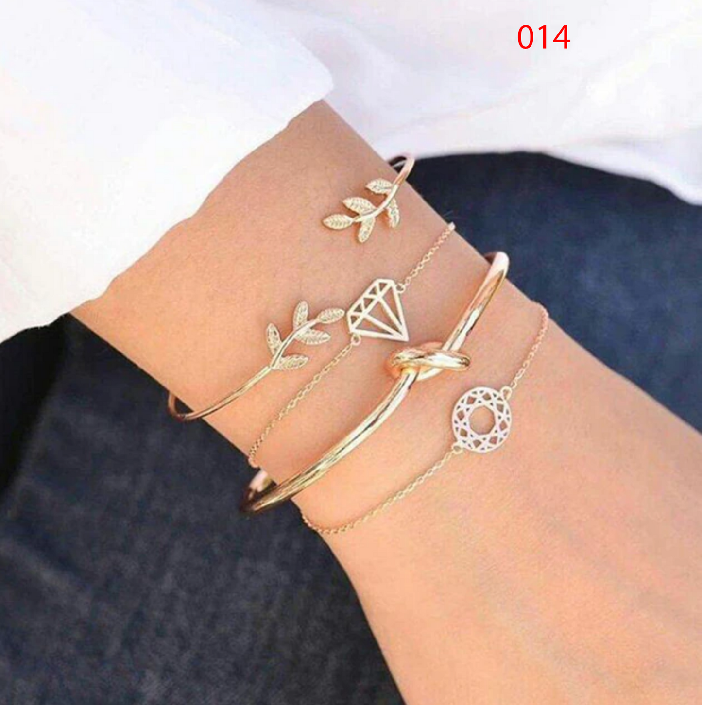 Colección de pulseras boho